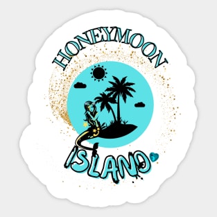 Honeymoon Island Sticker